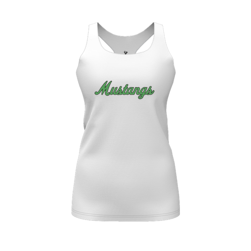 [FT0TRBWH-FYS-LOGO1] Decker Racerback Tank Top (Female Youth S, White, Logo 1)