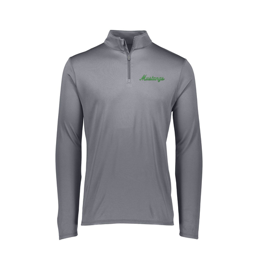 [FTLQFLGY-FAXS-LOGO1] Decker Women's Flex-Lite 1/4 Zip Shirt (Female Adult XS, Gray, Logo 1)
