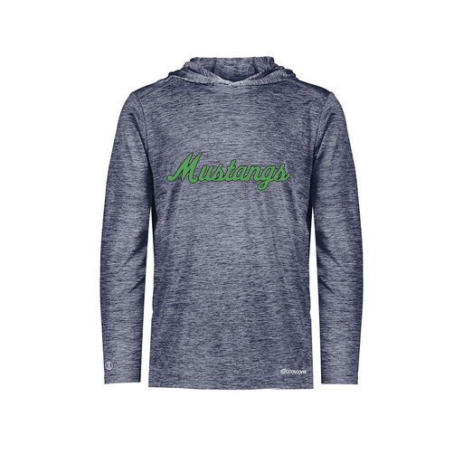 [FOLHCGNV-AS-LOGO1] Men's Charge Hoodie (Adult S, Navy, Logo 1)