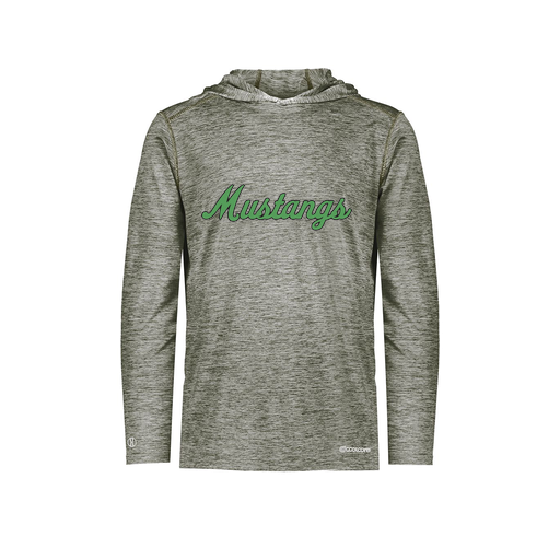 [FOLHCGGY-AS-LOGO1] Decker Men's Charge Hoodie (Adult S, Gray, Logo 1)