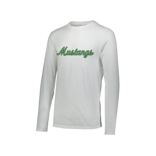 [3075.005.XS-LOGO1] Men's LS Ultra-blend T-Shirt (Adult XS, White, Logo 1)