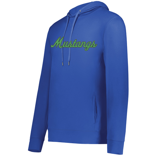 [222598.060.S-LOGO1] Men's Ventura Thin Knit Hoodie (Adult S, Royal, Logo 1)