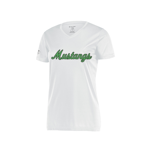 [222820.005.S-LOGO1] Ladies Movement Dri Fit Shirt (Female Adult S, White, Logo 1)